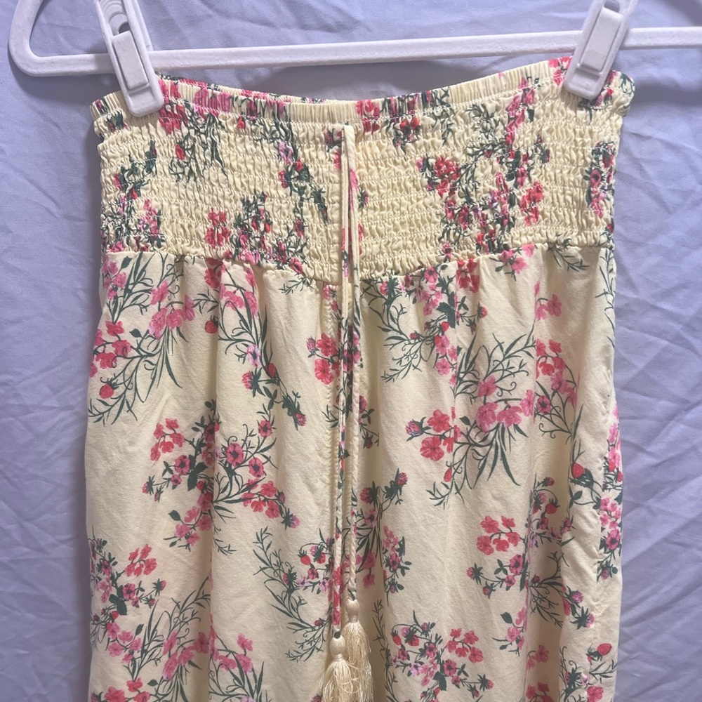 Boho floral skirt